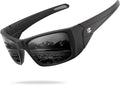 Suoso Polarized Sports Sunglasses - UV400 Protection for Men & Women | Wrap-Around Design for Fishing, Driving, Cycling