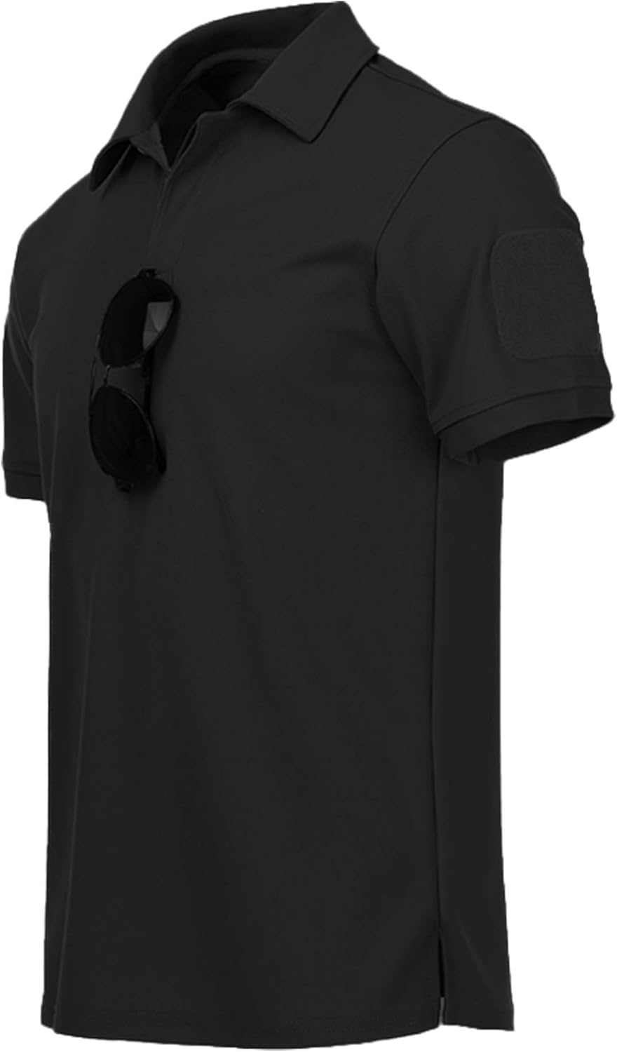 SCODI Men's Tactical Polo Shirt - Performance Short Sleeve Athletic Golf Tee | Casual Collared Design