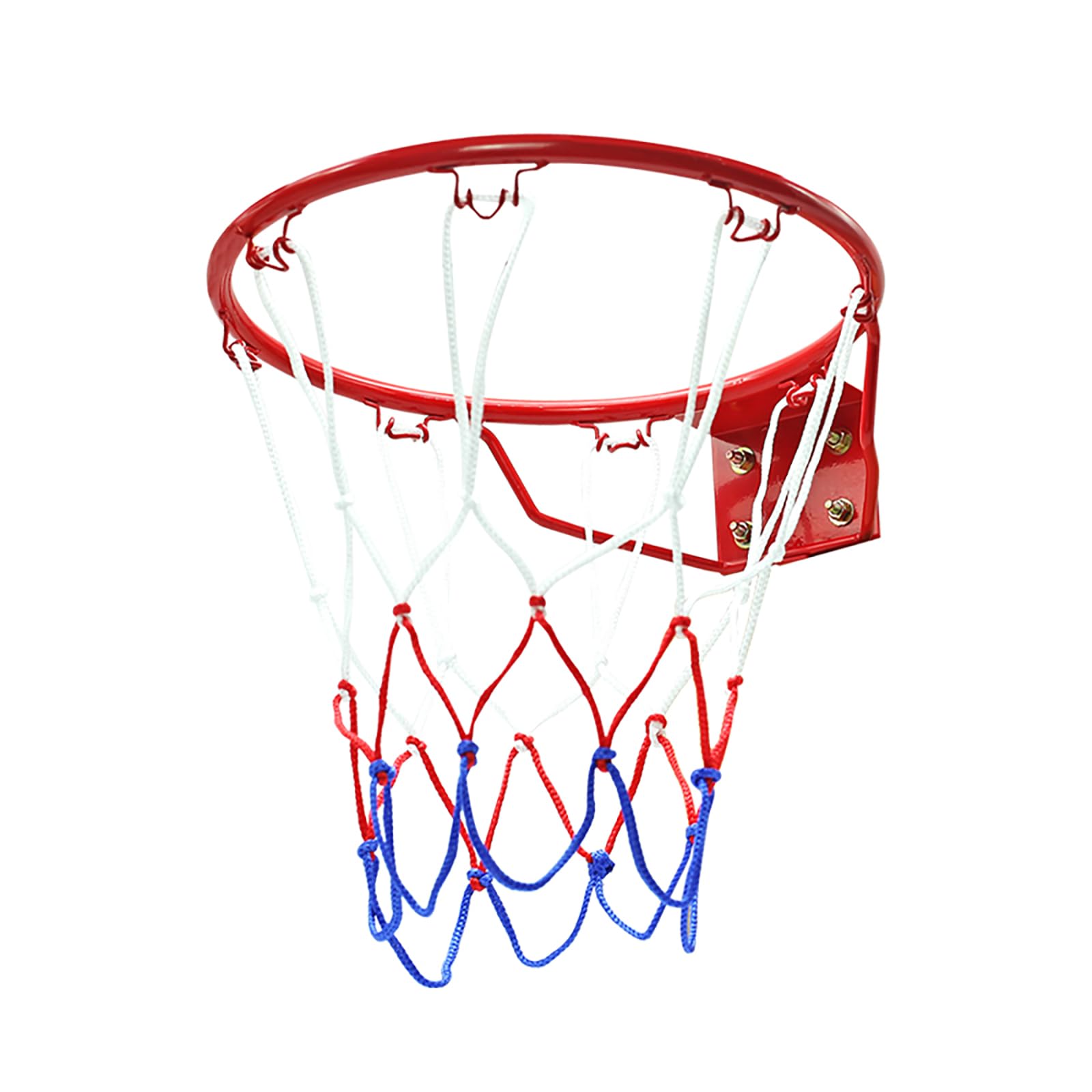 Basketball Rim Goal Wall Mounted Hoop Indoor Outdoor Hanging Basketball Hoop, 32centimeter/12.6inch