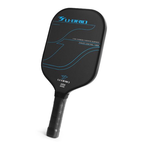 U-BRIO Pickleball Paddles 3K&T700 Carbon Fiber Pickleball Paddle USAPA Approved, 16mm Honeycomb Core & Thermoformed & Textured Surface Pickle Ball Paddle, Pickleball Gifts for Advanced Players