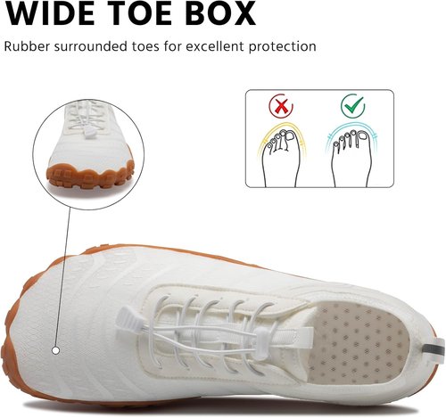 Barefoot Vitality | Unisex Water Shoes for Beach & Pool | Breathable, Non-Slip, Wide Toe Box