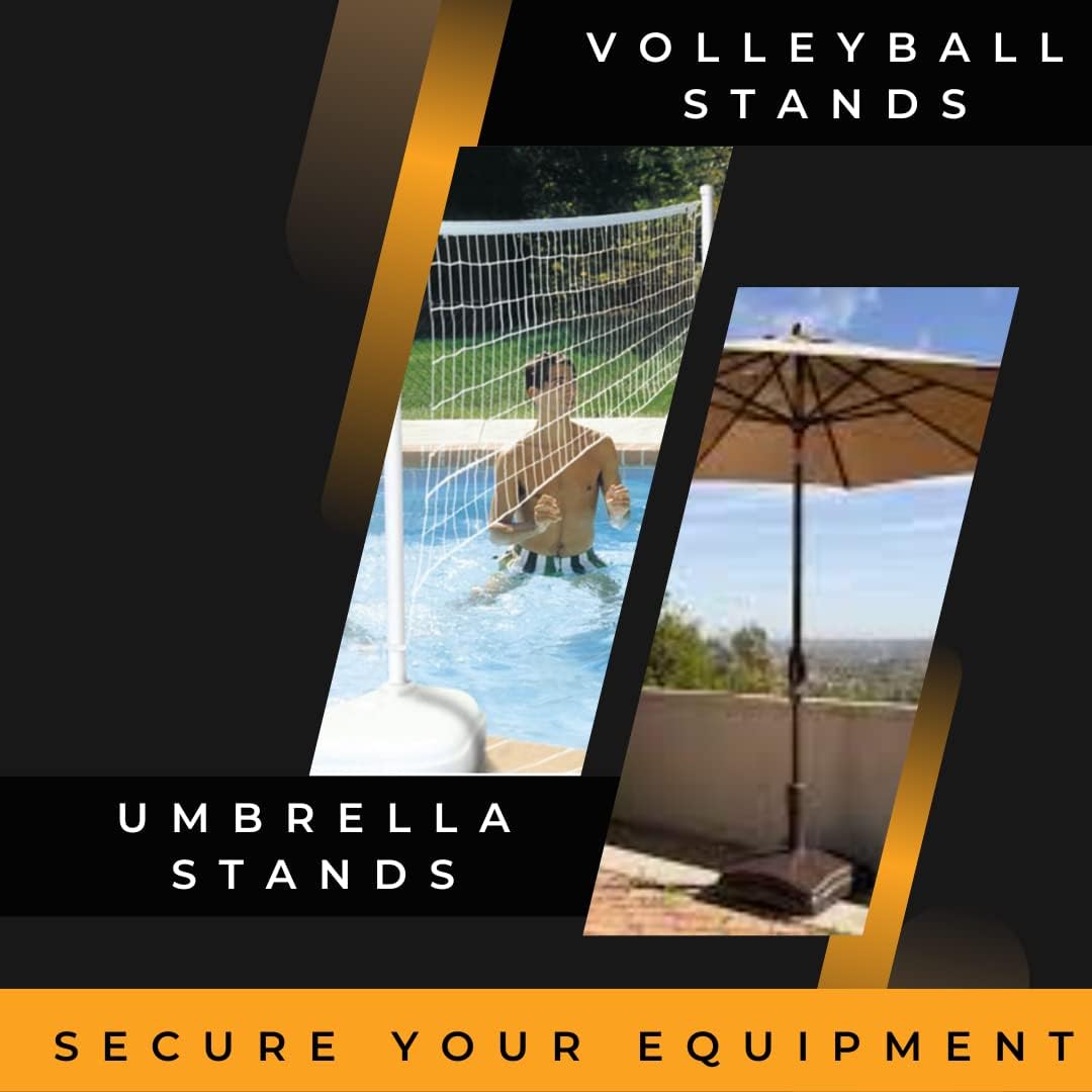 Skiennix Water-Filled Base Weight - Securely Anchors Basketball Goals, Punching Bags & More | 16 oz