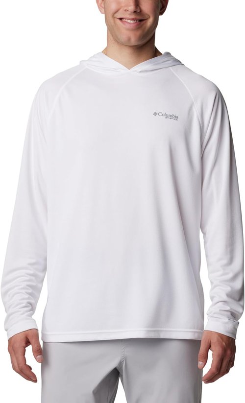 Columbia Men's PFG Uncharted Hoodie - Lightweight, Quick-Dry Fabric | Perfect for Outdoor Adventures