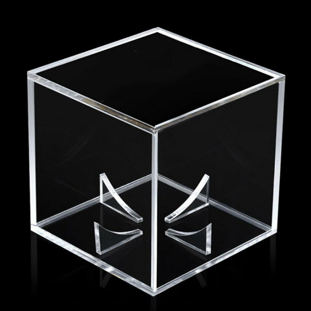 Skiennix Acrylic Baseball Display Case - UV Protected Cube for Autographed Memorabilia | Clear Design