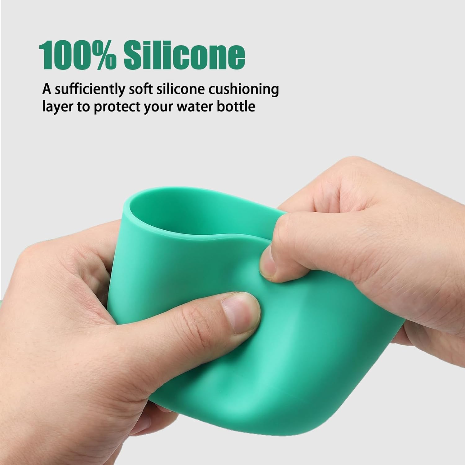 Owala Silicone Boot - Anti-Scratch, Anti-Slip Protective Sleeve for 16oz, 14oz, 12oz Water Bottles