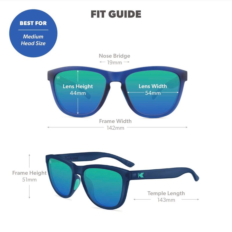 Knockaround Premiums Polarized Sunglasses for Men & Women - UV400 Protection