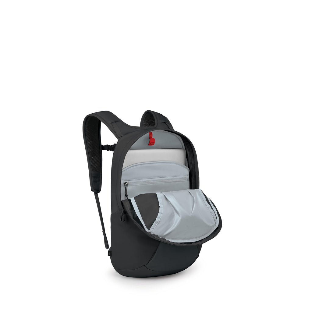 Osprey Farpoint Fairview Travel Daypack for Men and Women - Carry On Personal Item Backpack with Laptop Sleeve, Black