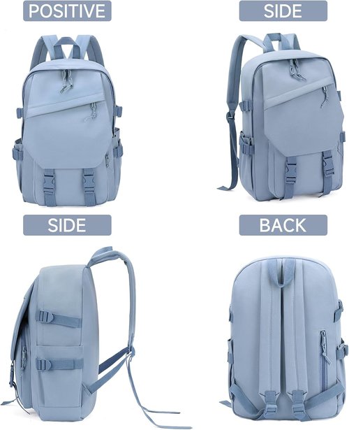 GAEKEAO Lightweight Travel Backpack - Versatile Casual Daypack for Men & Women | Blue Color