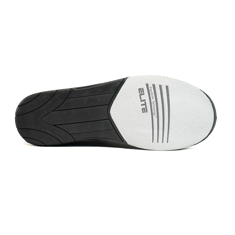 Elite Men's Basic Bowling Shoes with Universal Sliding Soles - Black/Royal 11