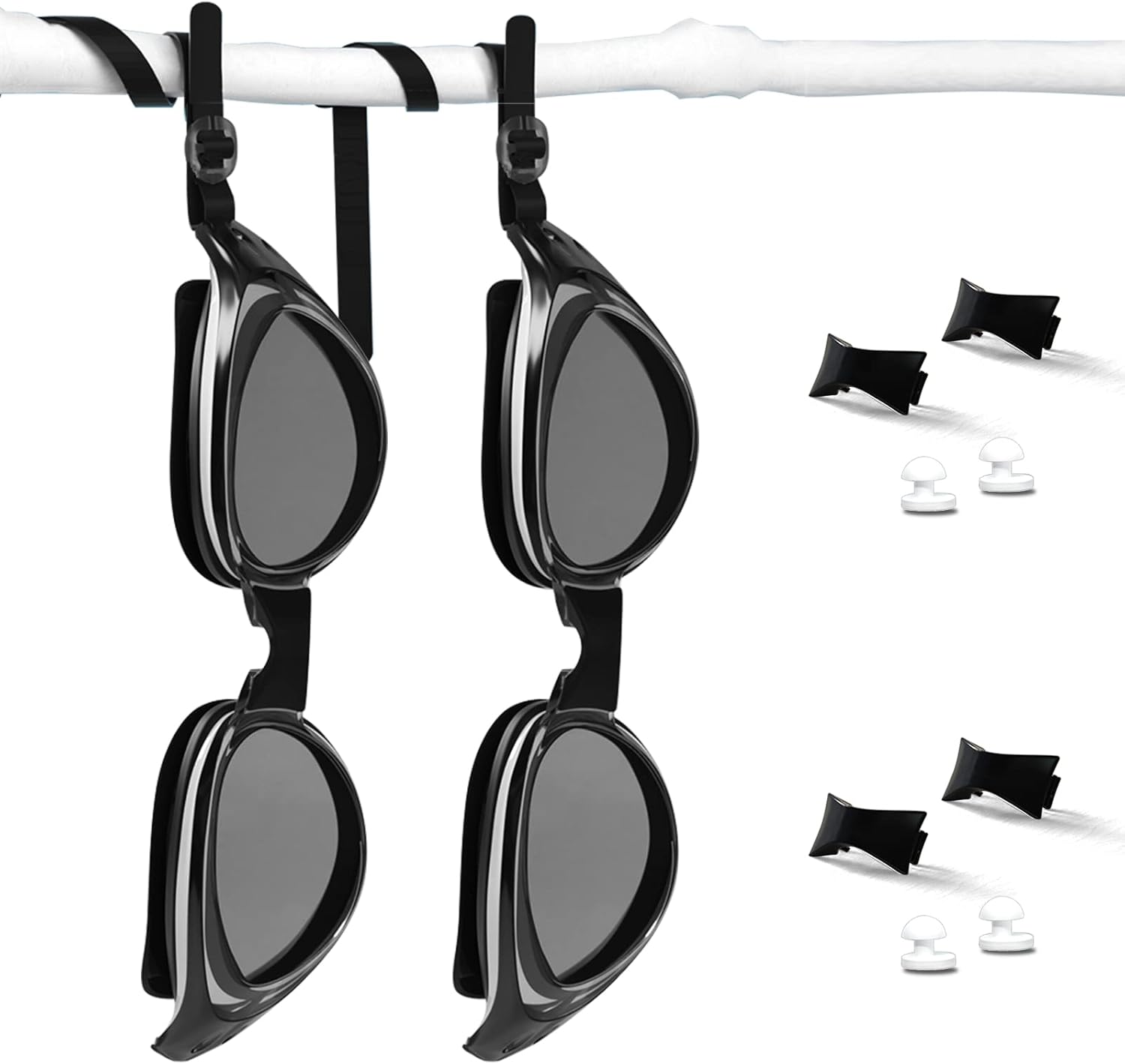 Swim Goggles - Anti-Fog & Anti-UV Protection | 2-Pack for Adults & Youth