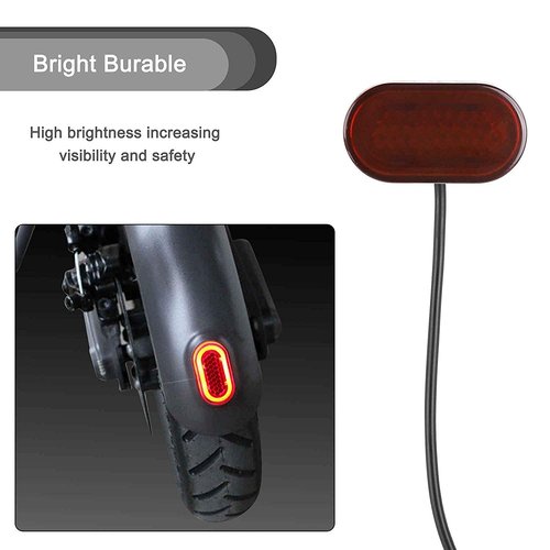 GLDYTIMES Taillight Brake Lamp Rear Light Replacement for Xiaomi m365 Electric Scooter Folding E-Scooter Replacement Parts