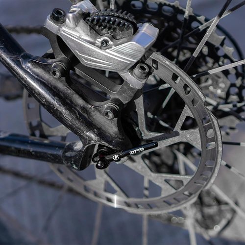 ZTTO Bike Quick Release Skewers, 1 Pair Ultra-Light Titanium Alloy Skewers, Safe and Reliable Front Rear Bicycle Skewers for Road Bike, Mountain Bike, MTB, BMX (Black)