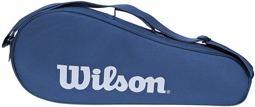 Wilson Federer Pro Staff Precision XL 110 Gloss Red Tennis Racquet in Grip Size 4 3/8" Bundled with a Navy Advantage 2.5 Tennis Bag (Incredible Feel and Control)