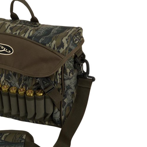 DRAKE Durable Water-Resistant Versatile Waterfowl Hunting Everyday Carry Shoulder Bag 2.0 w/Adjustable Strap, Mossy Oak Original Treestand