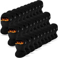 Suhine 30 Pcs Winter Balaclava Ski Mask Windproof Thermal Face Mask Cold Weather Balaclava with Reflective Stripe (Black)