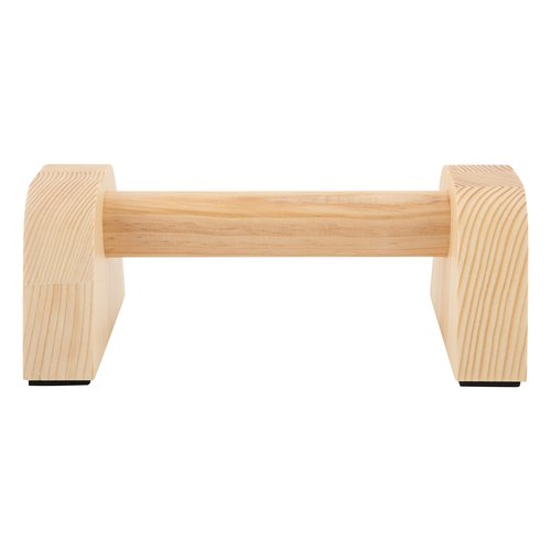 Top Drawer British - Wooden Push Up Bar Stand - Pushup Parallettes Floor Handles Perfect Bars for Calisthenics & Handstand