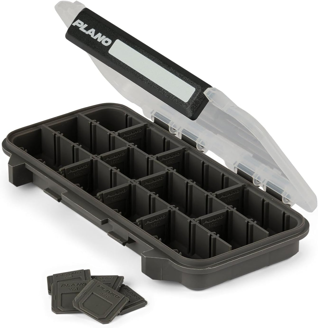 Plano StowAway 3500 Tackle Box - Corrosion-Resistant Rustricor | Stackable Storage for Fishing Gear