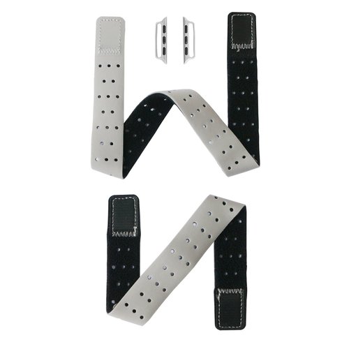 Euler Soft Breathable Elastic Sport Loop Armband/ankle band and Wrist Band(38/40/41mm,Silver)