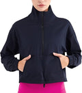 Altiland Half Zip Pullover | Cropped Long Sleeve Jacket for Women - Perfect for Workout & Yoga