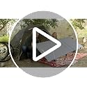 MARCHWAY Army Green Portable Folding Camping Cot Bed with Lever Lock, Lightweight