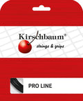 Kirschbaum Set Pro Line II Tennis String, 1.25mm/17-Gauge, Black