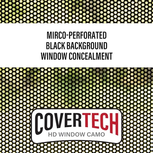 Covertech HD Camo Window Cover for Hunting Blind - Realtree APX, 24”x59”