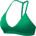YEOREO Sports Bras for Women - Strappy Padded Halter Design | Light Impact Deep V Neck Yoga Tops
