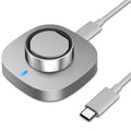 Vigamen Charger Compatible with Ultrahuman Ring-Size 7,Fast Safe Charging Dock with USB-C Cable,Portable Design for Ultrahuman Ring Air,Silver Gray