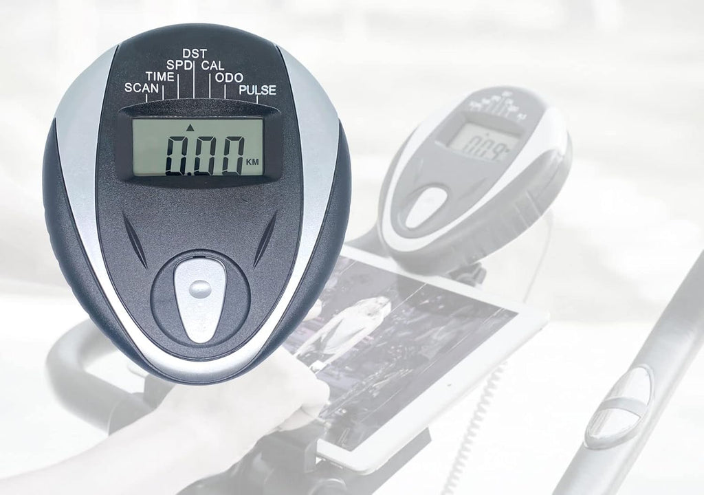 Speedometer & Heart Rate Monitor by [Brand Name] - Compatible Replacement for Stationary Exercise Bikes | 3.5mm Jack