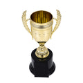9.06" Plastic Gold Trophy Cup Sports Award Trophies Set Trophy Cup Winner Award Prize for Kids Sports Competitions School Field Day Ceremonies