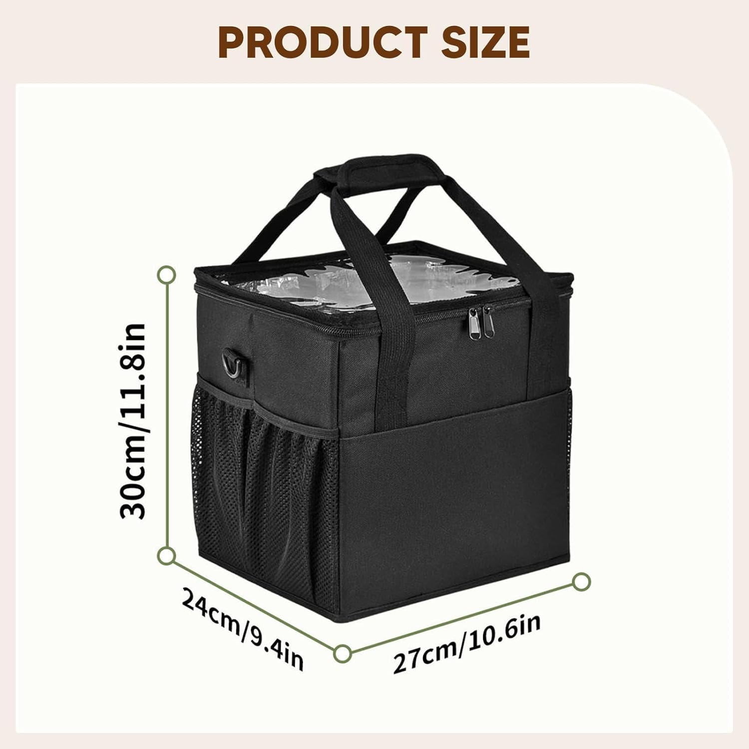 Skiennix 4-Cup Drink Carrier - Water-Resistant Nylon Beverage Holder for Camping & Travel
