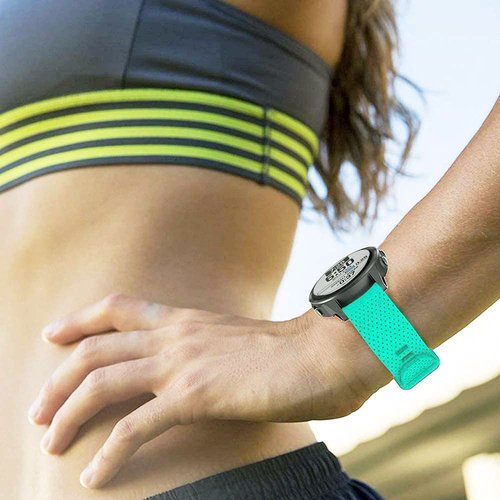 Compatible for Garmin Fenix 5S, Silicone Wristband Replacement Watch Band for Garmin Fenix 5S/Fenix 5S plus/Fenix 6S/Fenix 6S Pro/fenix 7S/Fenix 7S Pro/Instinct 2S/D2 delta S (Width: 20mm)