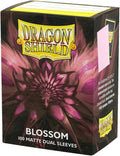 Dragon Shield | Matte Dual Standard Size Card Sleeves - 100 CT Premium TCG Protection | Blossom Color