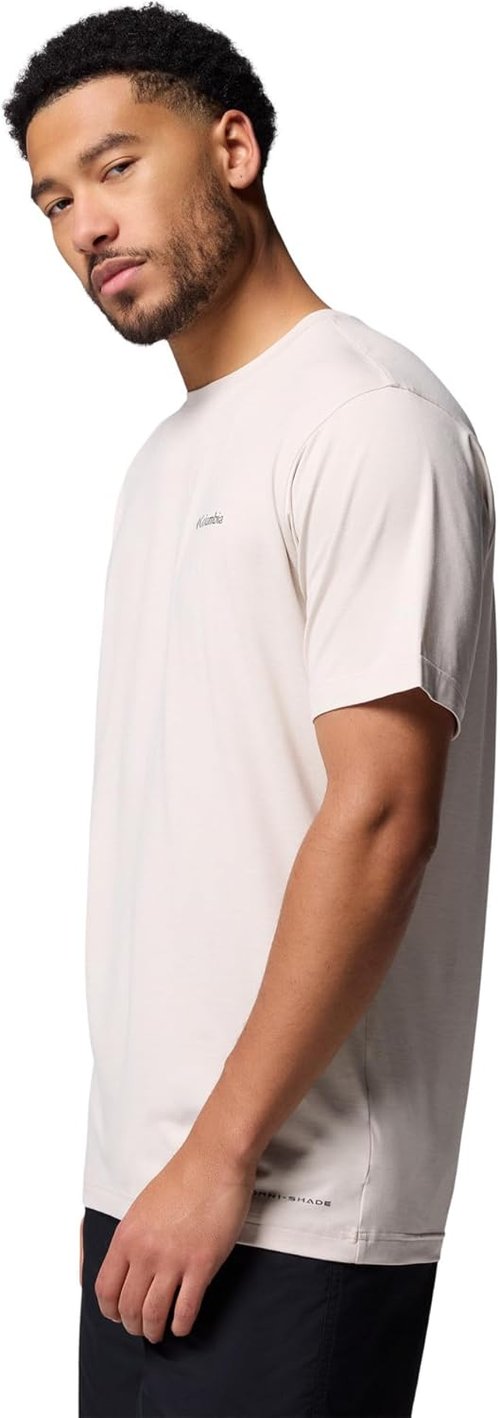 Columbia Men's Kwick Hike Back Graphic Tee - Dark Stone Heather | X-Large Comfort & Style