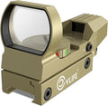 CVLIFE Red Green Dot Gun Sight - 1X22X33 Reflex Scope with 20mm Rail Mount