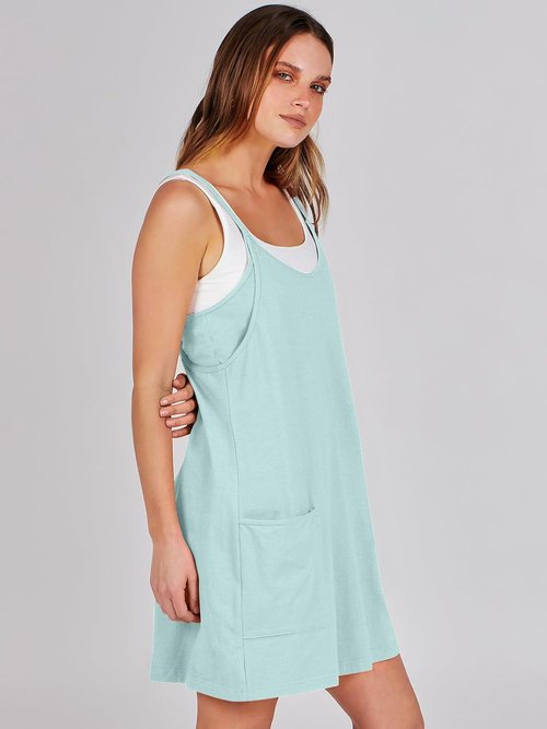 ANRABESS Women's Athletic Dress - Summer Tennis Mini Romper with Built-In Shorts | Travel & Workout Ready