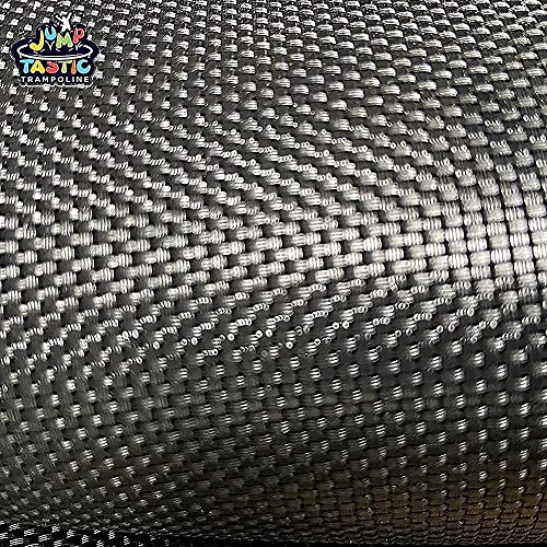 12 ft Round Trampoline Mat Replacement with UV-Resistant PVC & 72 V-Rings