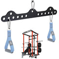 veimia LAT Pulldown Attachments, Double to Single D Handle Adaptor Plate for Neutral Grip LAT Pull Down Bar, Exercise Machine Attachments for Cable Crossover Machine for Squat Rack Home Gym
