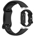 MOTONG Compatible with Huawei Band 10 Replacement Strap - Repalcement Silicone Wrist Watch Strap Compatible with Huawei Band 10/9/8(Black)