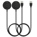 MoKo 2Pack Charger Dock Compatible with Garmin Vivoactive 6/5/4/3/Venu/Fenix 8/7/7 Pro/7S/7S Pro/7X/6/6S/6X/5/5S/5X/Forerunner 970/570/745/Instinct/Venu 4/3/2, USB Data Sync Charging Station, Black