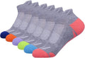 JOYNÉE Women's Cushioned Ankle Athletic Socks - Low Cut Running Socks | 6 Pack
