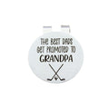 New Dad Baby Announcement Golf Gift Pregnancy Reveal Gift for Husband and Family (best dads get promoted)