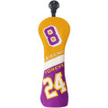 LZFAN Golf Club Head Covers Driver Fairway Wood Hybrid Mallet Blade Putter Golf Club Headcover Protector Embroidered Leather No.24