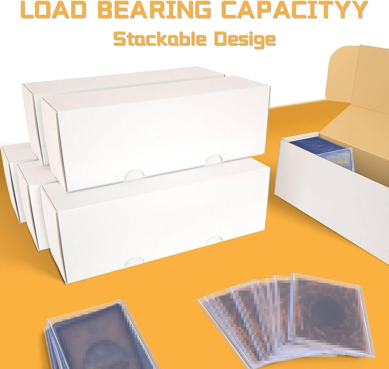 6-Pack Trading Card Storage Box for Sports Cards & Collectibles — Variation of THIS Listing: Trading Card Boxes