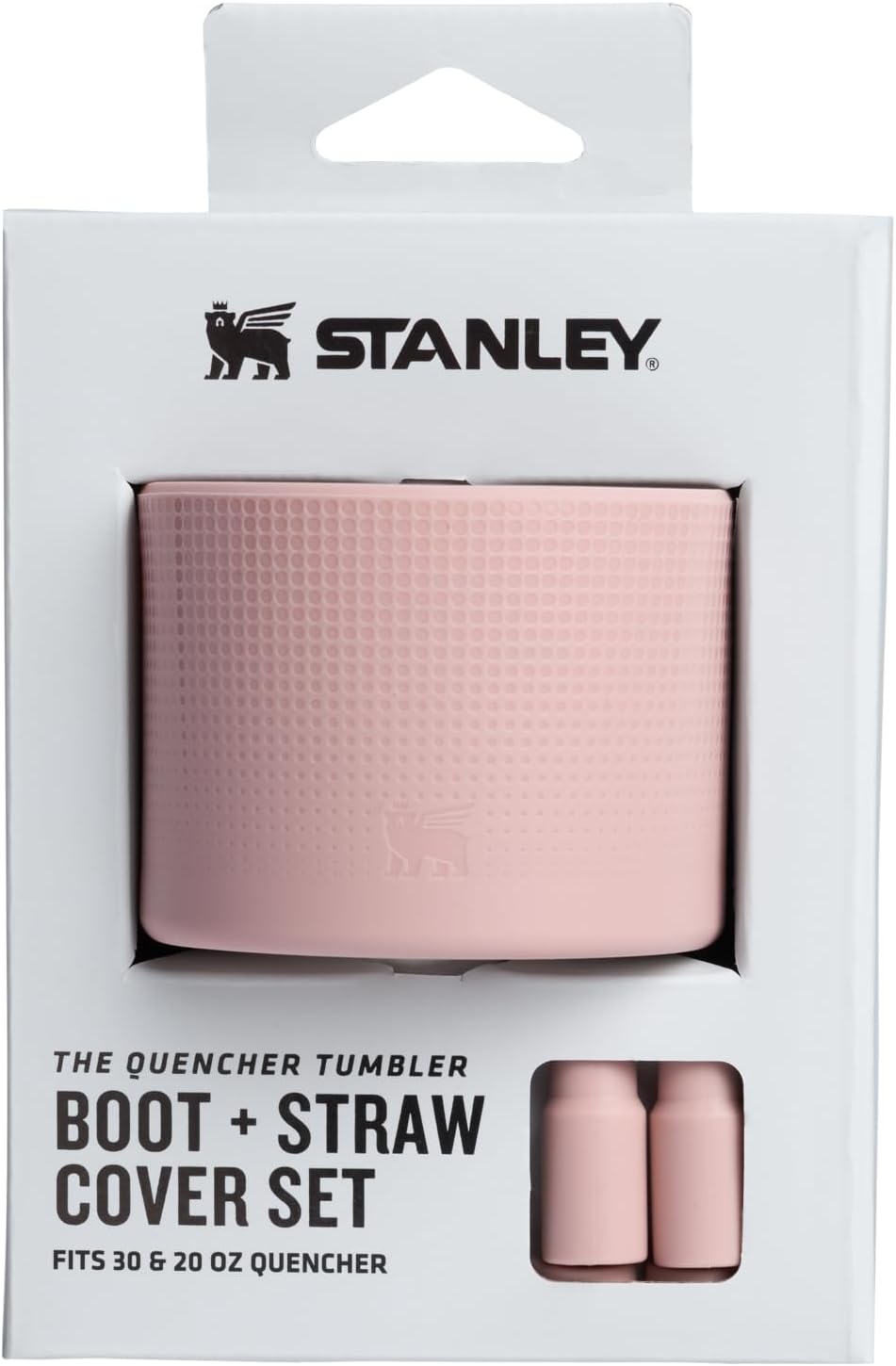 Stanley Quencher Boot & Straw Cover Cap - Anti-Slip Silicone Protector for Tumbler | BPA-Free Accessory Set