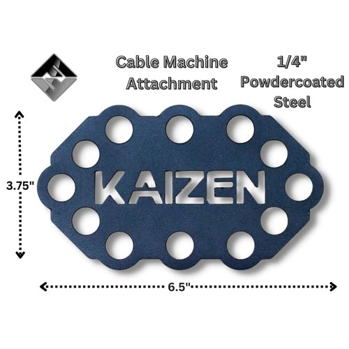 F&F STEEL Kaizen Multi-Link – Cable Machine Attachment Connector | Combine Multiple Cables into One for Home Gym Pulley Systems, Dual Cable Stations & Functional Trainers | Heavy-Duty USA Steel