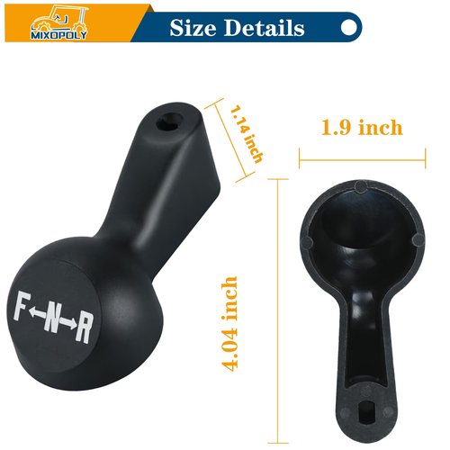 Mixopoly Golf cart Forward Reverse Switch Handle for Club Car DS, Precedent, XRT, Replace OEM Part Number. 1012987, 1013198