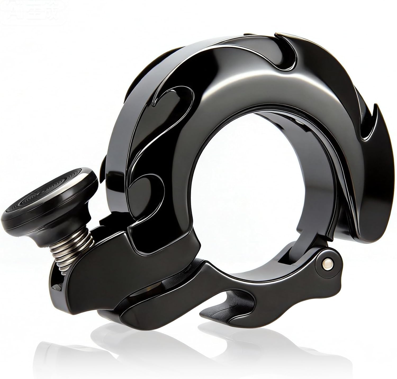 Skiennix Aluminum Alloy Bike Bell - Loud Clear Sound for Adults & Kids | Fits 0.75-1in Handlebars