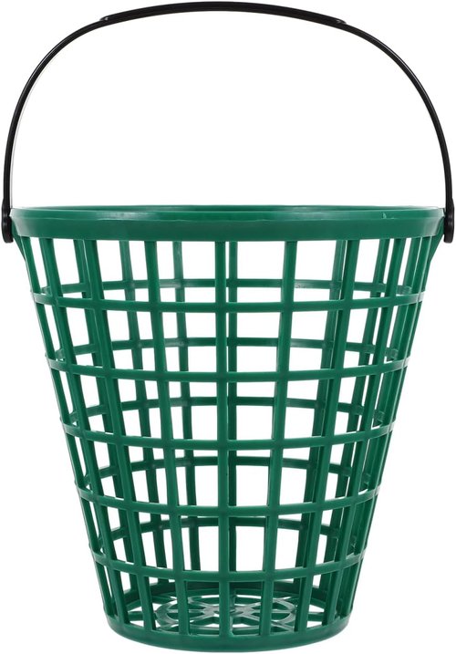 BESPORTBLE Golf Ball Basket - Durable Container with Handle for Easy Transport | Ideal for Range Use