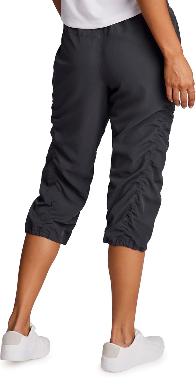 RBX Active Capri Pants - Lightweight Stretch Joggers for Women | Casual Drawstring Design